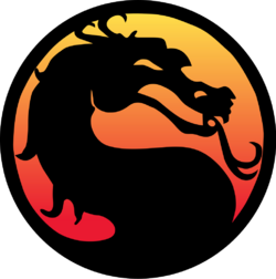 The logo for Mortal Kombat.