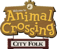Animal Crossing: City Folk logo