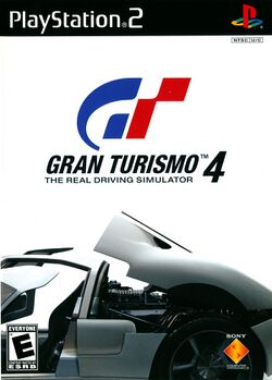 Box artwork for Gran Turismo 4.