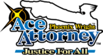 Phoenix Wright: Ace Attorney - Justice For All logo