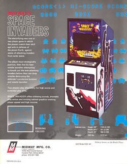 Box artwork for Space Invaders.