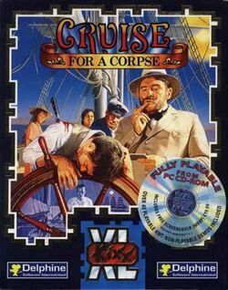 Box artwork for Cruise for a Corpse.