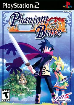 Box artwork for Phantom Brave.