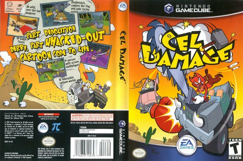 File:Cel Damage GameCube cover.jpg