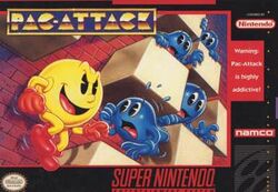 Box artwork for Pac-Attack.