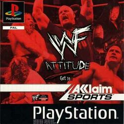 Box artwork for WWF Attitude.
