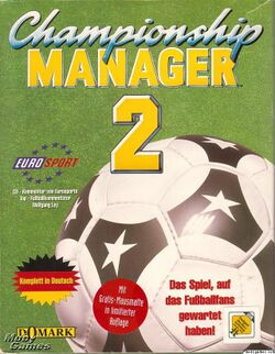 Box artwork for Championship Manager 2.