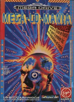 Box artwork for Mega Lo Mania.