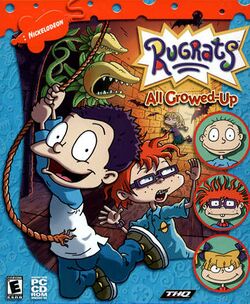 Box artwork for Rugrats: All Growed Up.