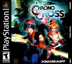 Box artwork for Chrono Cross.