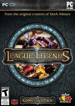 Box artwork for League of Legends.