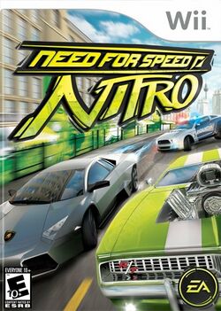 Box artwork for Need for Speed: Nitro.
