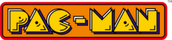 The logo for Pac-Man.