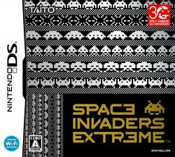 Box artwork for Spac3 Invaders Extr3me.