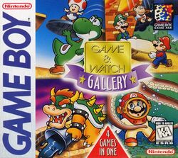Box artwork for Game & Watch Gallery.