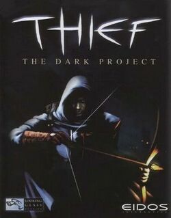 Box artwork for Thief: The Dark Project.
