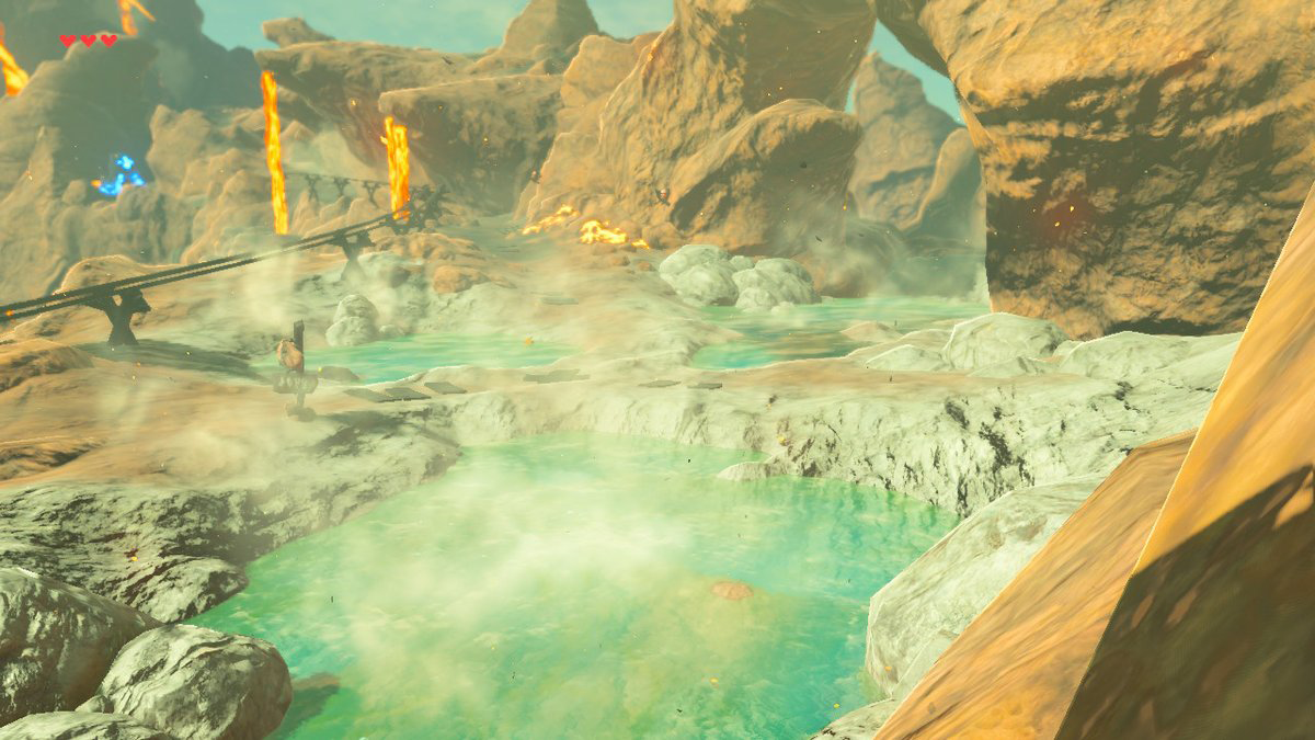 Goron Hot Springs Zelda Wiki