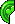 A green Kinstone Piece