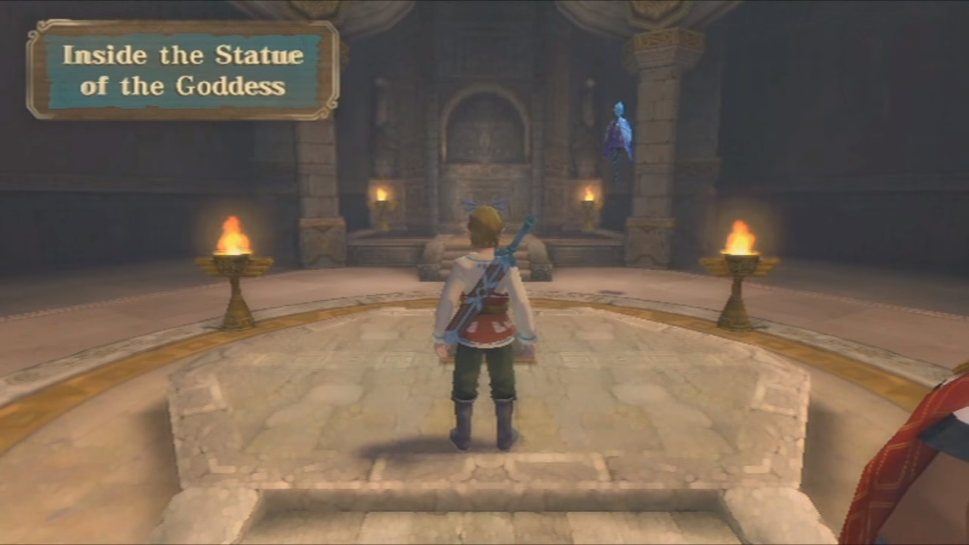 Inside the Statue of the Goddess Zelda Wiki