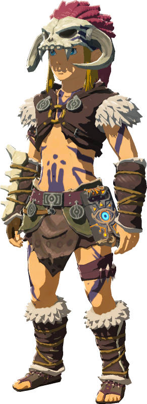 zelda breath of the wild barbarian set