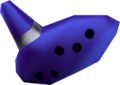 The Ocarina of Time, after Link acquires it.
