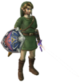 Link wearing the Hero's Clothes