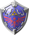 The Hylian Crest on the Hylian Shield from Twilight Princess