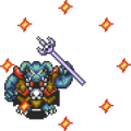 Ganon summoning Blazing Bats in A Link to the Past