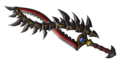 The Vengeful Deity Mask Weapon, as seen in-game from Hyrule Warriors