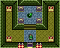Link finding the Sea Lily's Bell from Link's Awakening DX