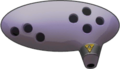 Icon of the Ocarina of Time when playing it from Majora's Mask 3D