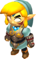 Link's Fierce Deity Armor Outfit in Tri Force Heroes