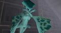 Princess Ruto dispelling the Water Barrier from Ocarina of Time