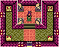 Link finding the Coral Triangle from Link's Awakening DX