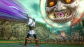 Tael with Skull Kid and Tatl in Hyrule Warriors