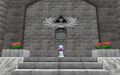 The Royal Crest in the Castle Courtyard from Ocarina of Time