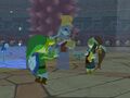 Medli fulfilling her role as Sage from The Wind Waker