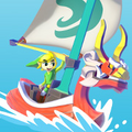 A Facebook profile picture depicting the King of Red Lions from the official The Wind Waker HD website