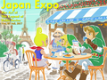 Japan Expo 2017 artwork depicting Link from Ocarina of Time and The Wind Waker