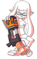 Official art of an Inkling holding the Éclablaster XL Griffé.