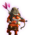 Artwork d'un Bokoblin archer.