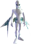 Un Zora, comme il apparaît dans le jeu