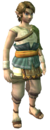 Link avec ses habits de Toal