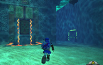 Les lignes colorées sont là pour aider le joueur dans Ocarina of Time 3D
