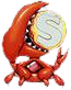 Spazer Beam's Return of Samus upgrade, held by a crab