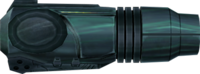Samus's Power Beam setting Arm Cannon