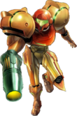 Samus's fully-armored Varia Suit