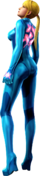 Zero Suit Samus's skintight clothes