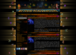 Metroid Headquarters' current skin, created by Axion and Shrander