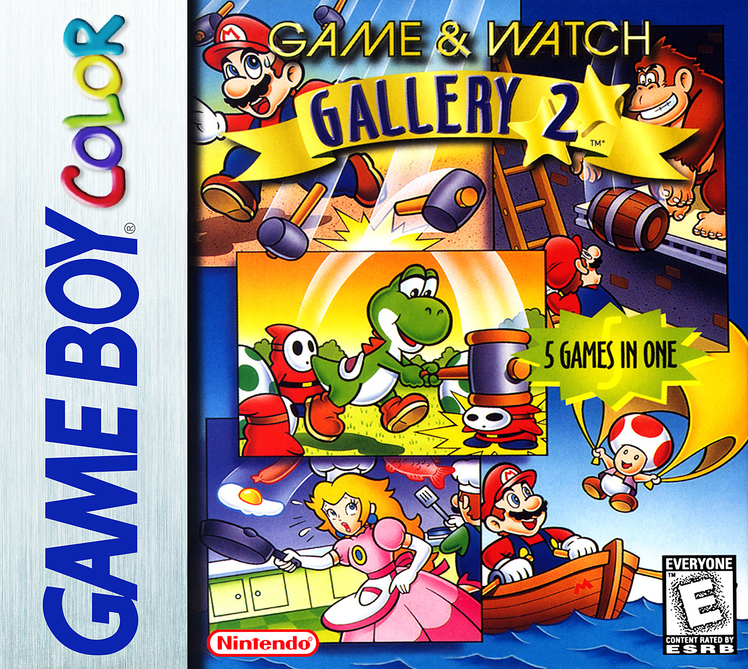 Box artwork for Game & Watch Gallery 2.